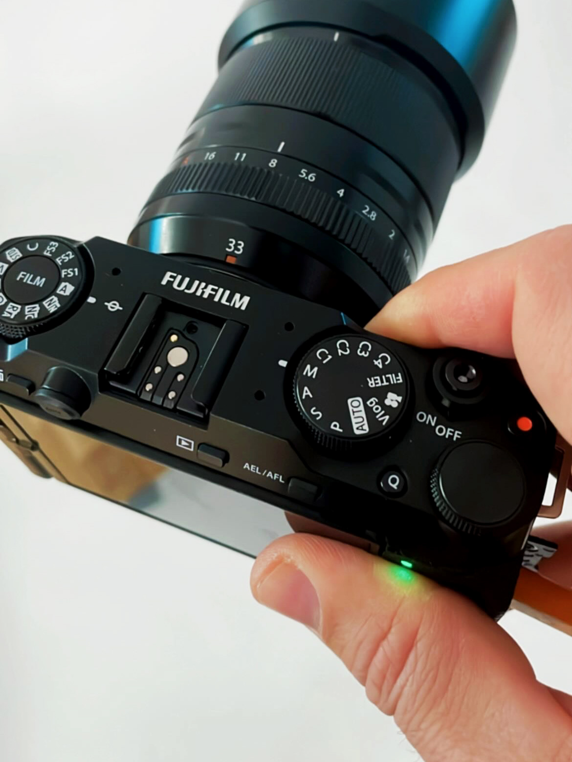 Fuji X-M5 mit dem Fujinon 33mm F1.4