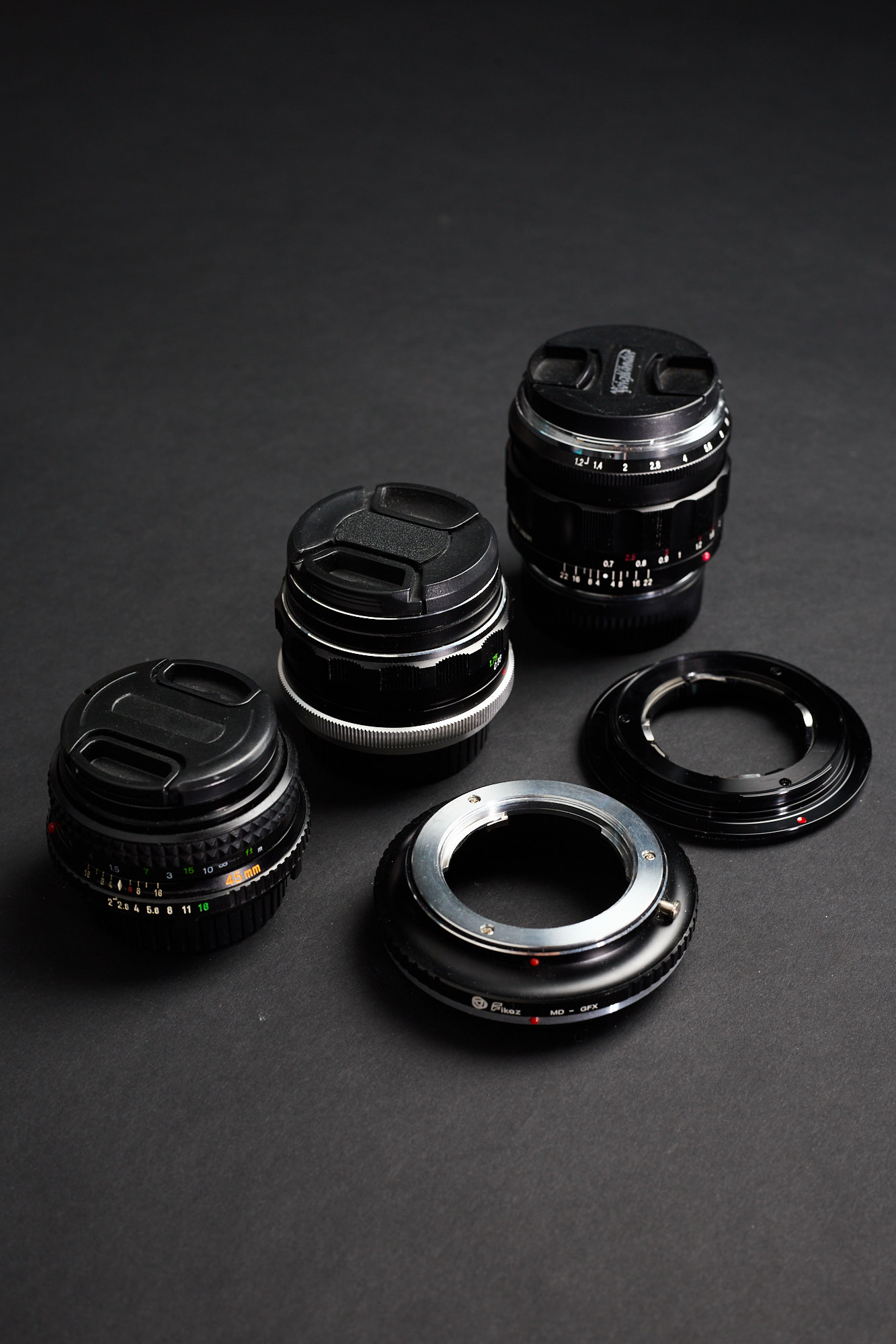 Vintage Linsen mit Adapter