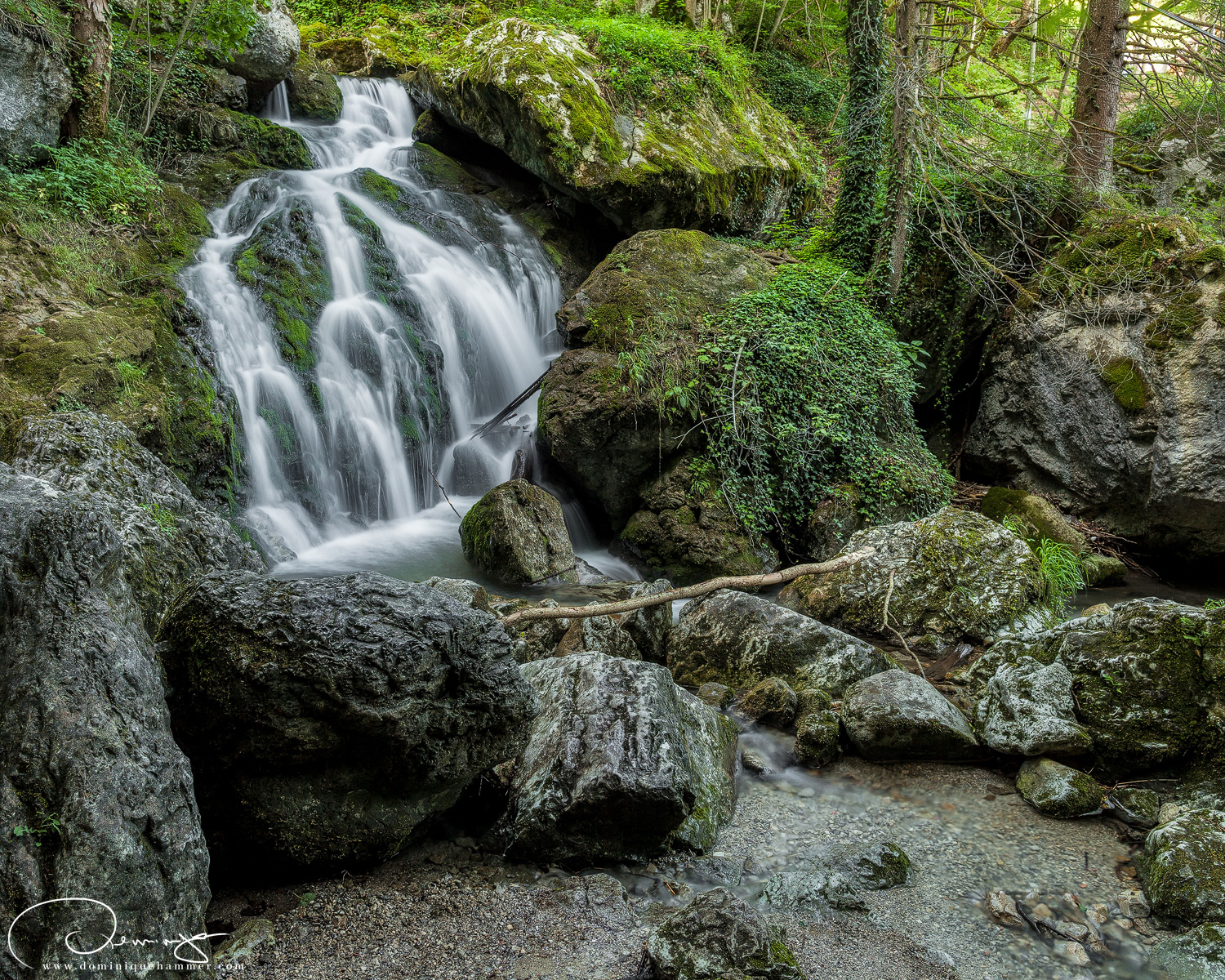 Wasserfall bei den Myraf&auml;llen von Fotograf Dominique Hammer