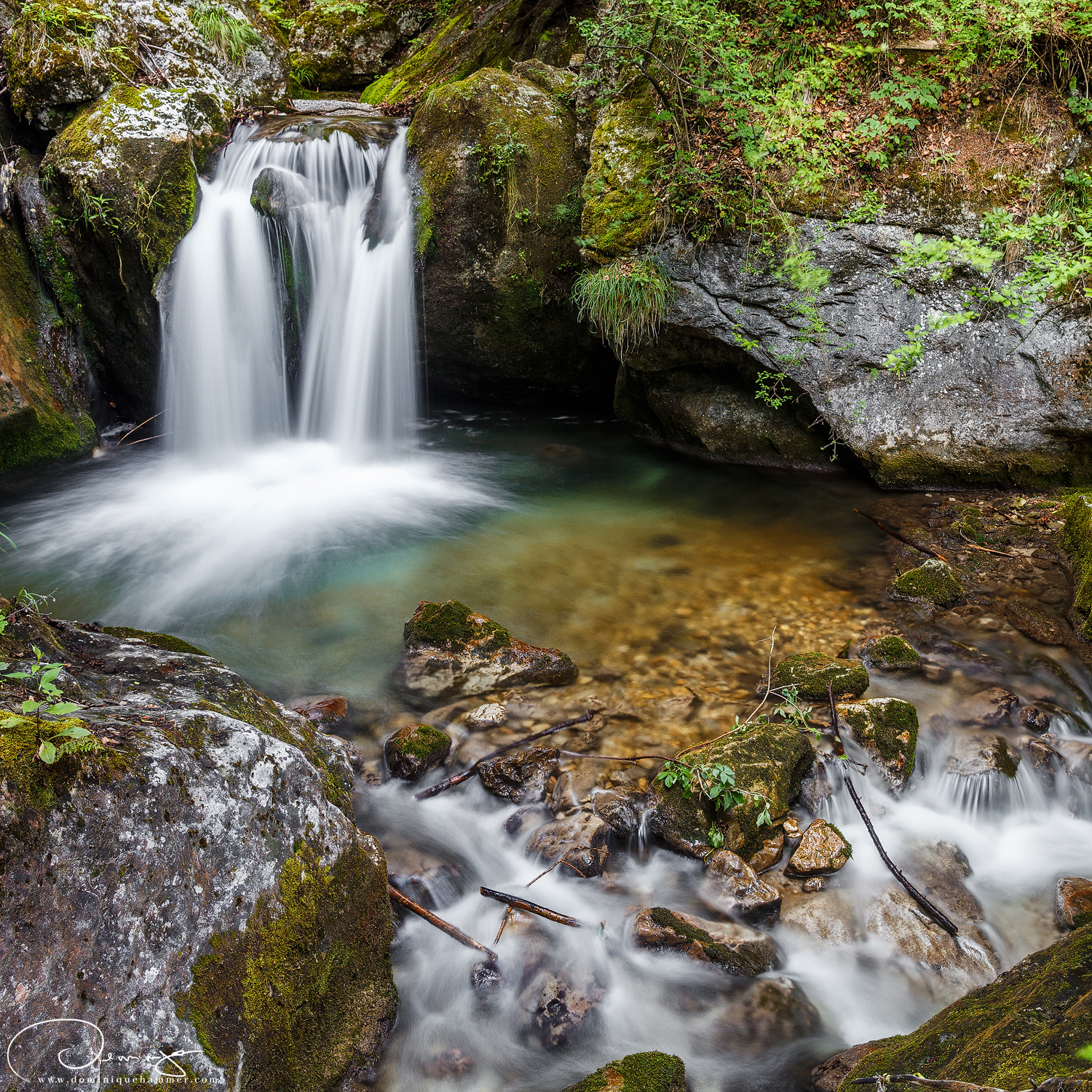Wasserfall bei den Myraf&auml;llen von Fotograf Dominique Hammer