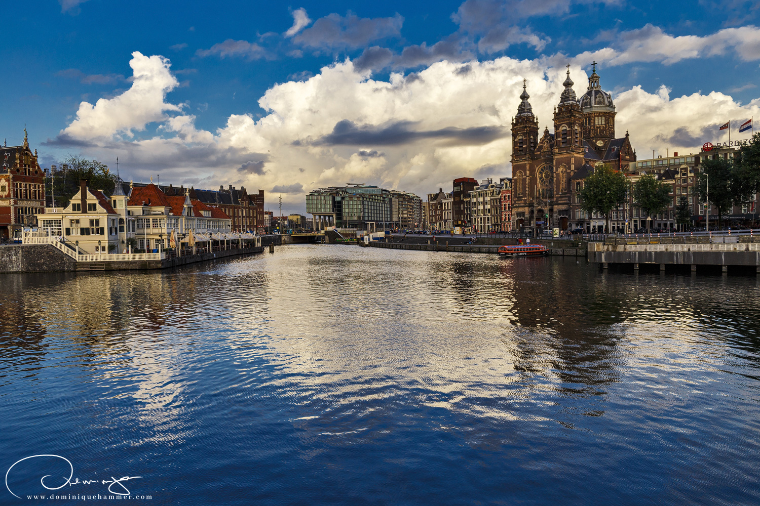 Der Hafen in Amsterdam von Fotograf Dominique Hammer